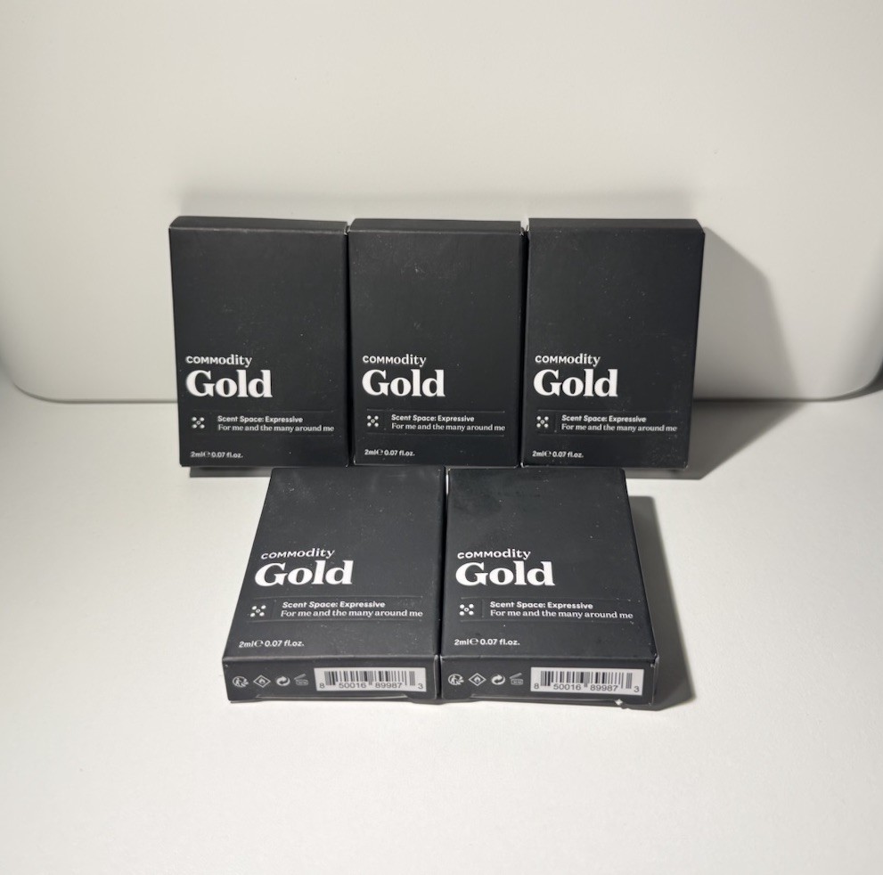 Commodity Gold Expressive EDP Perfume 5-Piece Bundle