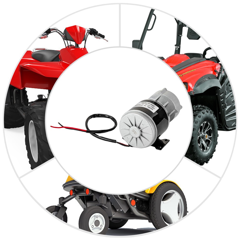 High Power 12V 250W Gear Reduction DC Motor For E-Bike Scooter ATV New