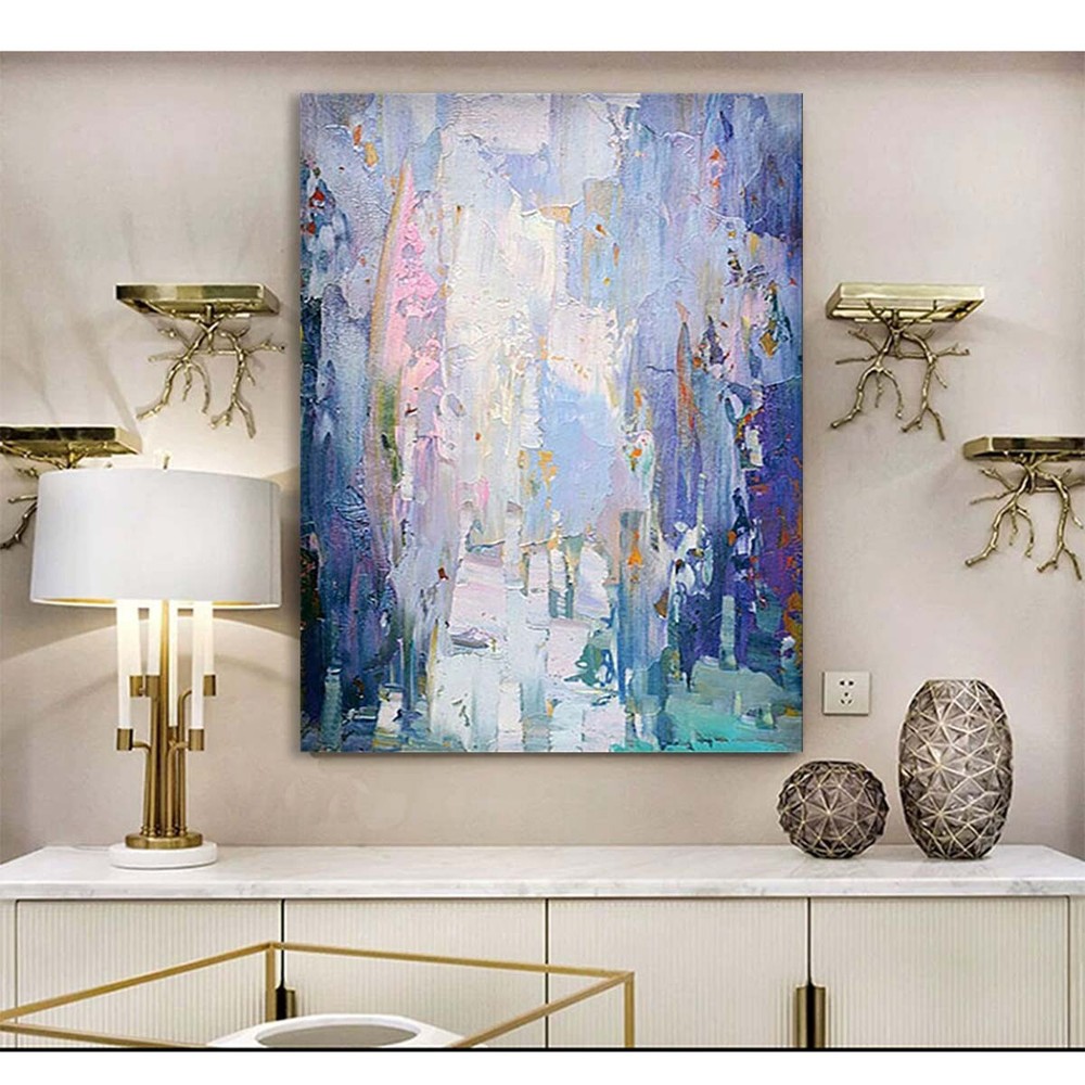 Interior Abstract Decorative Oil Painting Handmade Canvas Wall Art Texture