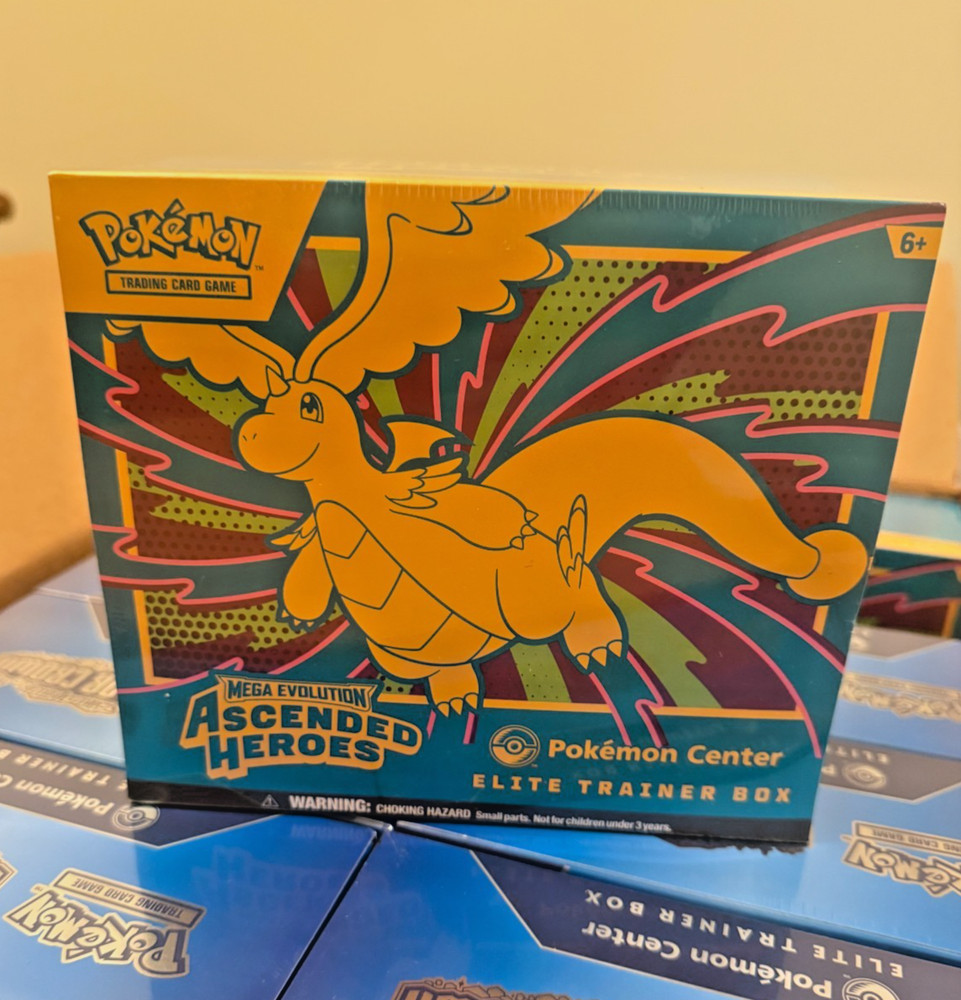 Ascended Heroes Pokemon Center Elite Trainer Box - ETB - New & Sealed