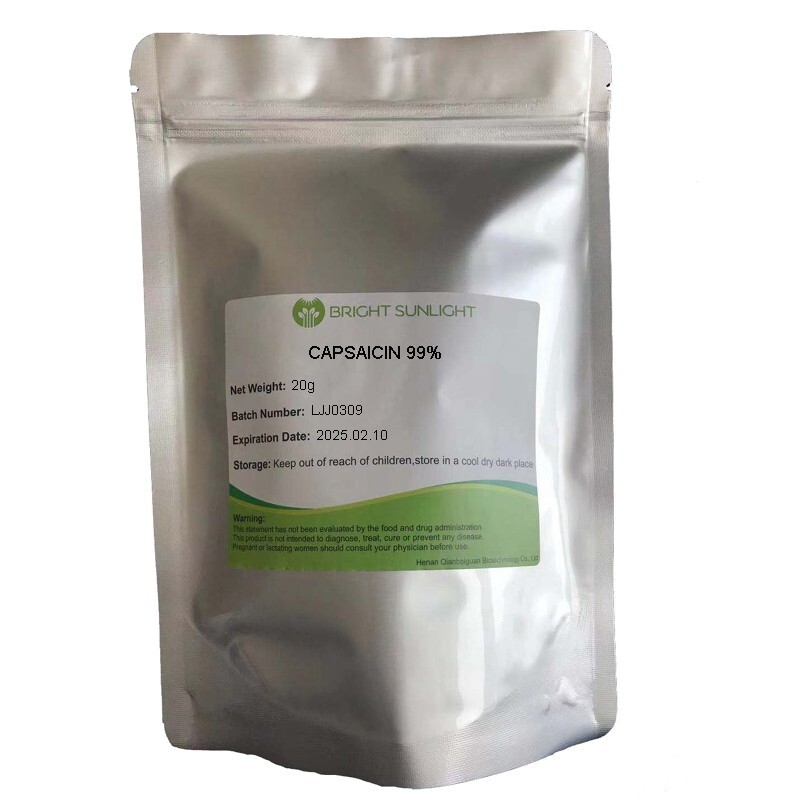 Organic 20g CAPSAICIN 99% Chilli Pepper Extract Powder Pure