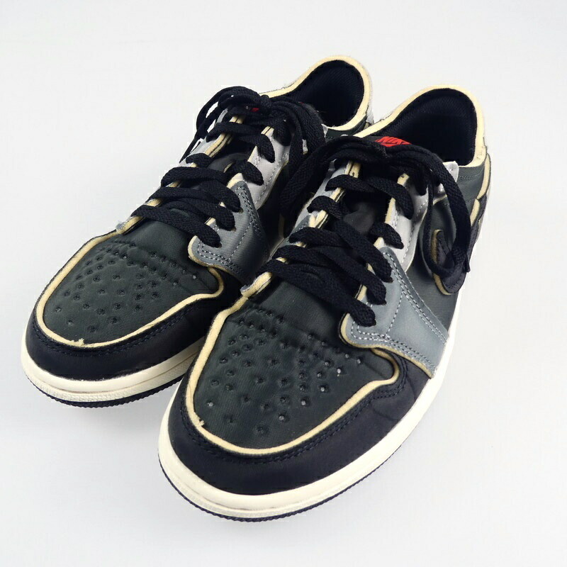 Nike Air Jordan 1 Retro Low Og Ex Dv0982-006 Sneakers 2022Ss Black 27cm FYn57