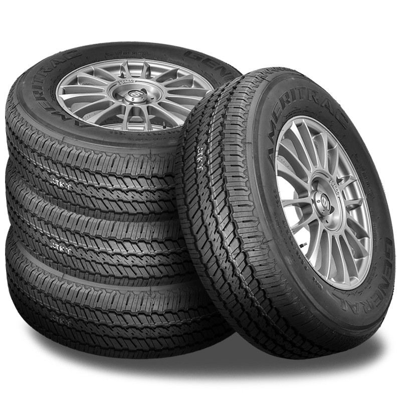 4 General Altimax RT45 225/55R17 97V All Season Touring 65K Mi Warranty 700AA