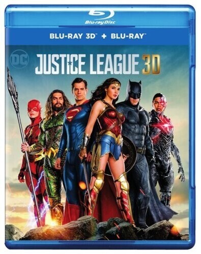 Justice League [New Blu-ray 3D] With Blu-Ray, Dolby