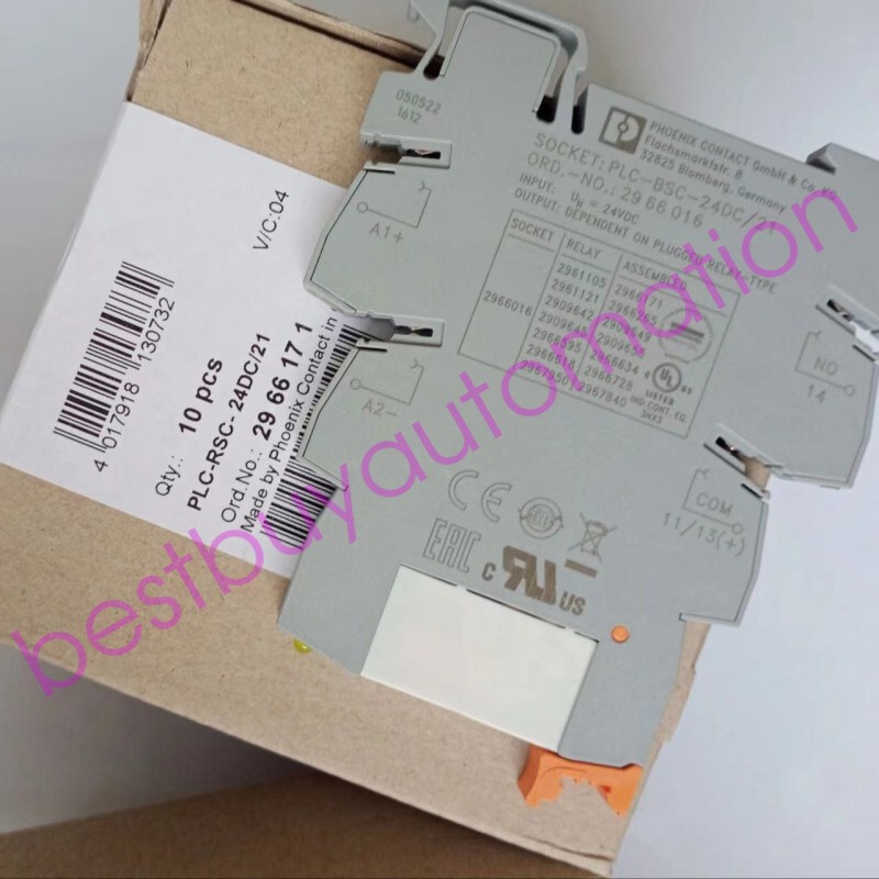 1pcs Phoenix Contact PLC-RSC-24DC/21 Relay Module 2966171