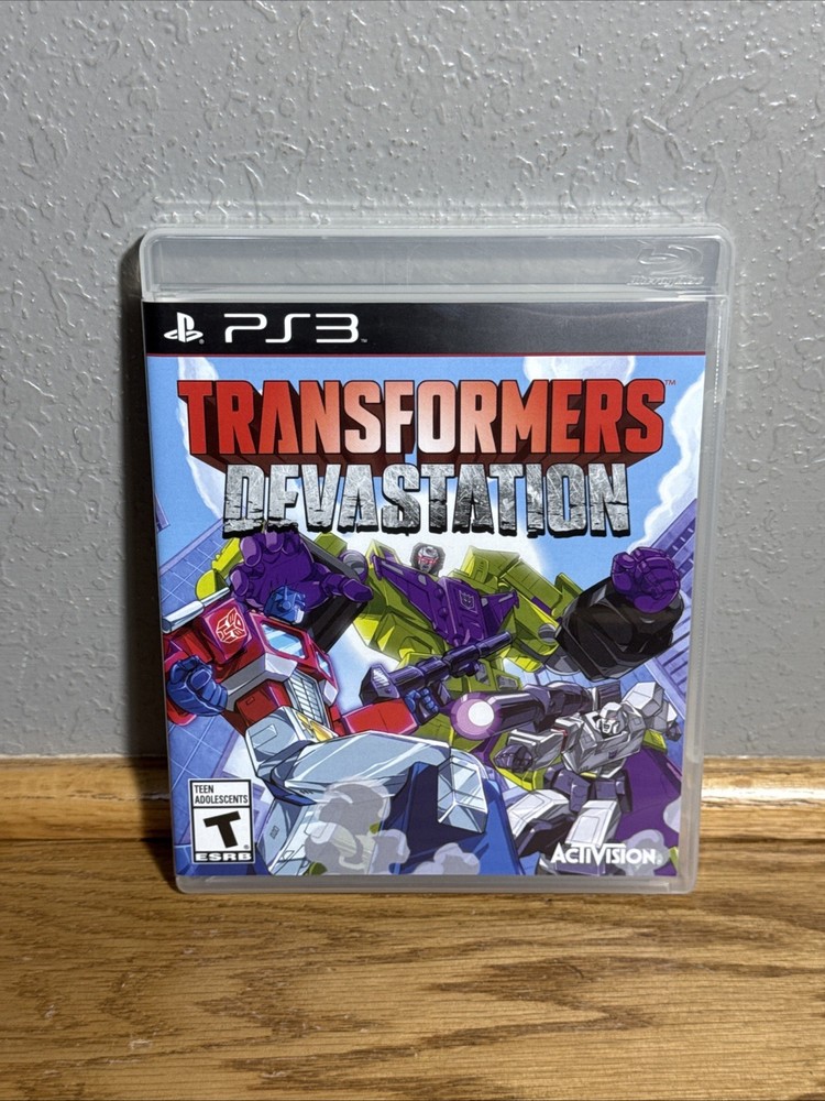 Transformers: Devastation 2015 Sony Playstation 3 PS3 CIB Complete Video Game