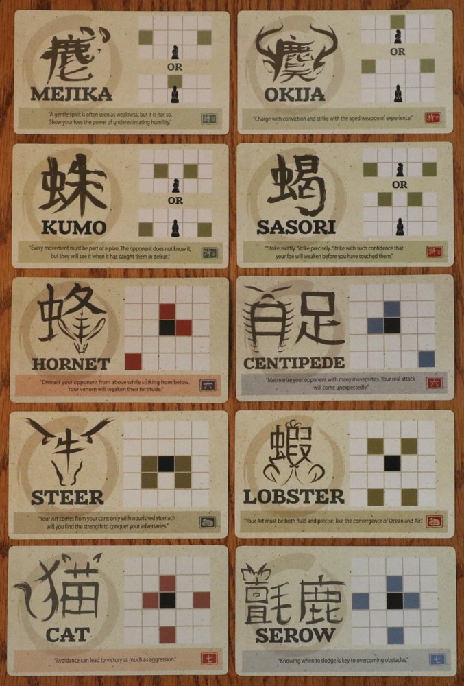 Onitama Board Game Promo Dice Tower Kickstarter Cards Arcane Wonders New