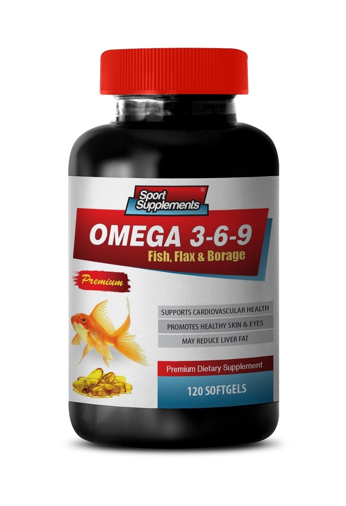 metabolism supplement - OMEGA 3 6 9 Fish Oil 1200mg - weight loss pills 1 Bottle