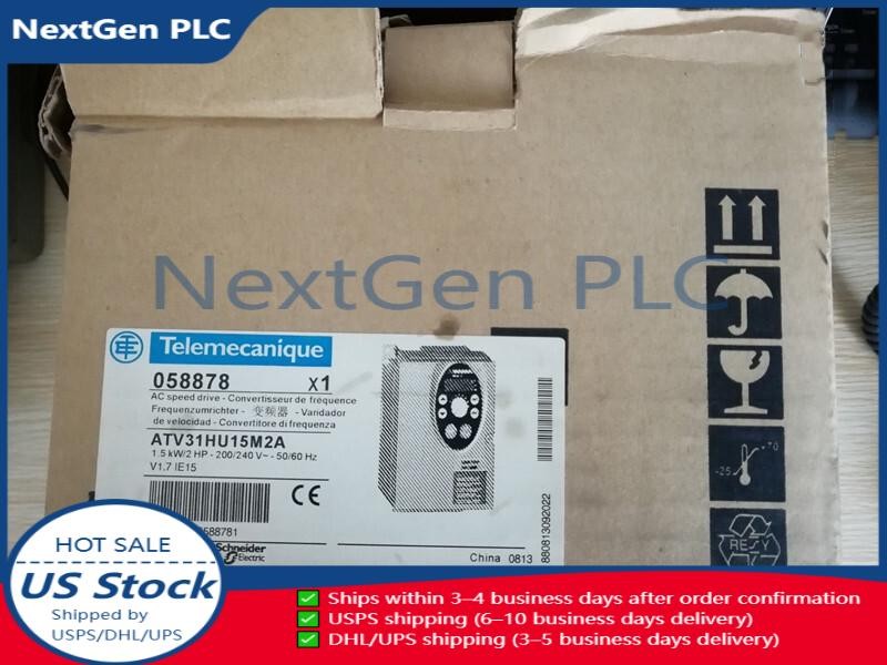 1Pcs New ATV31HU15M2A Via DHL or Fedex 90days warranty