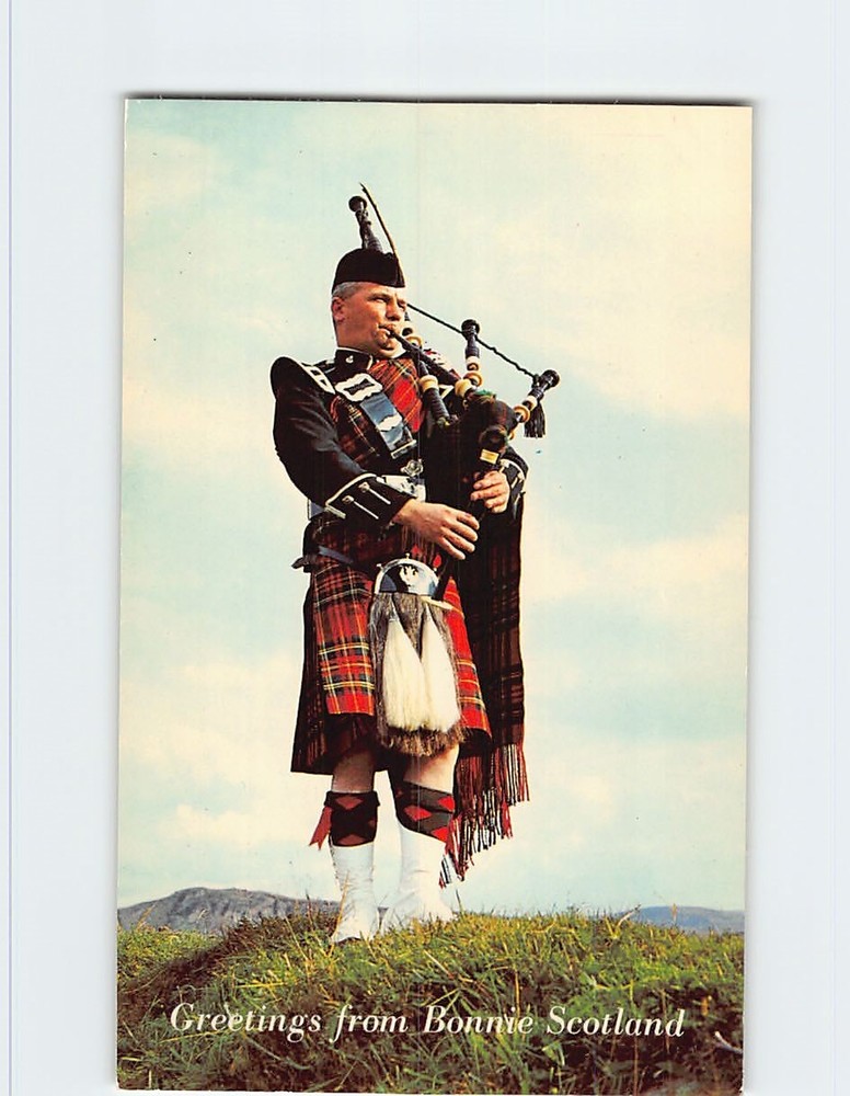 Postcard Greetings from Bonnie Scotland