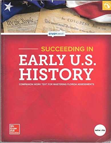 Succeeding in Early US History - Florida - Paperback, by McGrawHill - Very Good