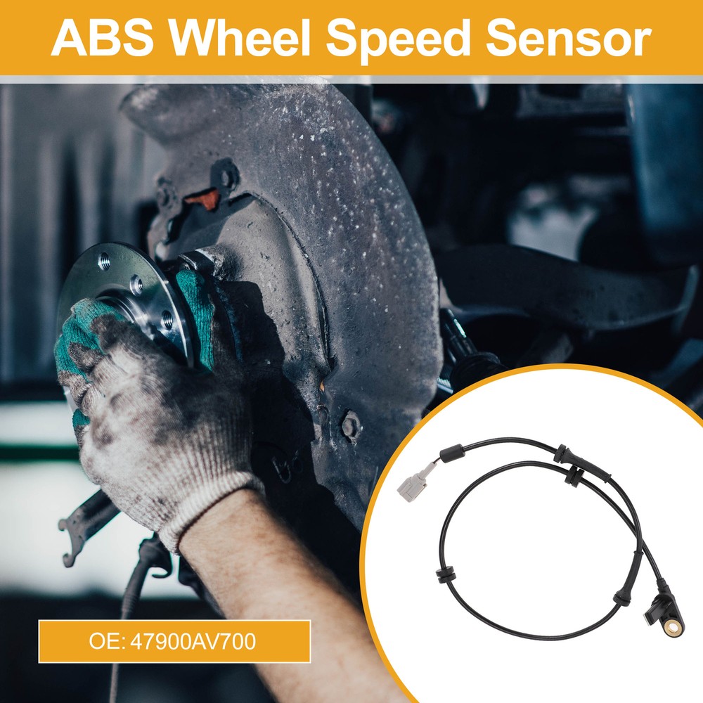 Nissan Primera Rear Right ABS Wheel Speed Sensor 47900AV700 Replace OEM  