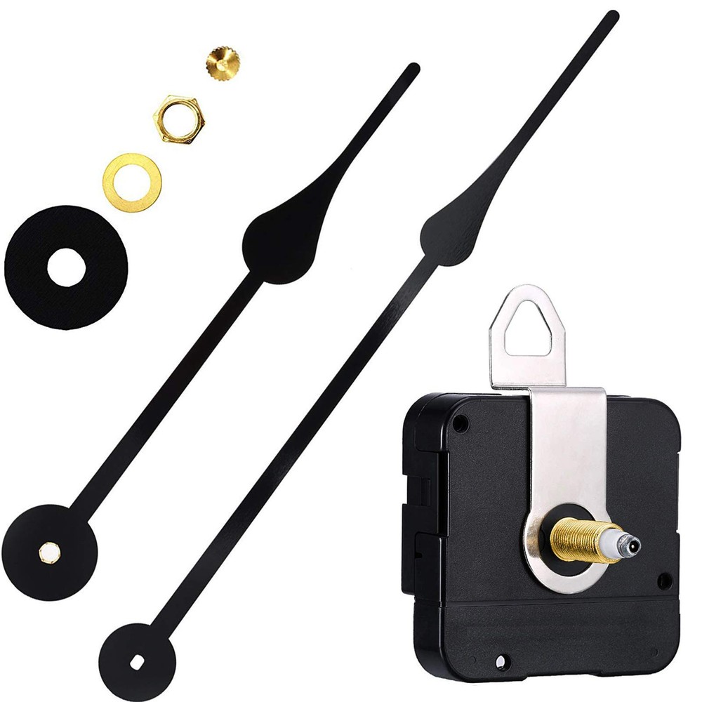 High Torque I Shaft Hands Quartz DIY Wall Clock Movement Mechanism with 9.1 I...
