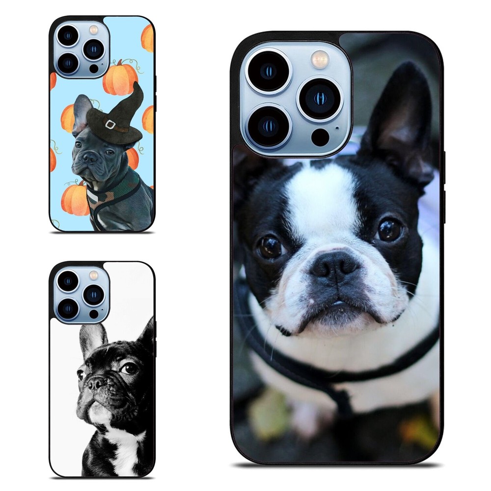 French Bulldog Tough Case for iPhone 5 to 16 Frenchie Lovers