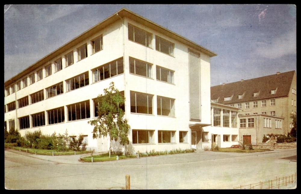 Wiesbaden Bethel Home Kingdom Hall Watchtower Society Postcard Germany 1950s