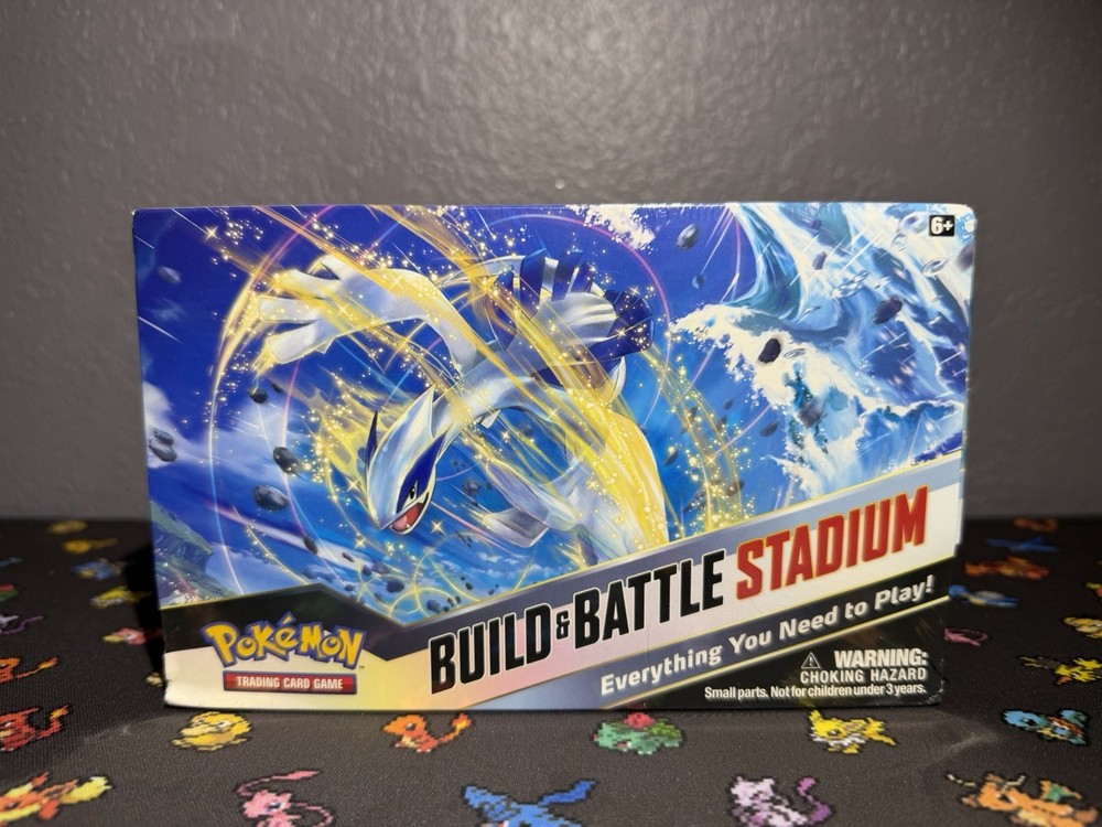Pokémon TCG Sword & Shield Silver Tempest Build and Battle Stadium SEALED