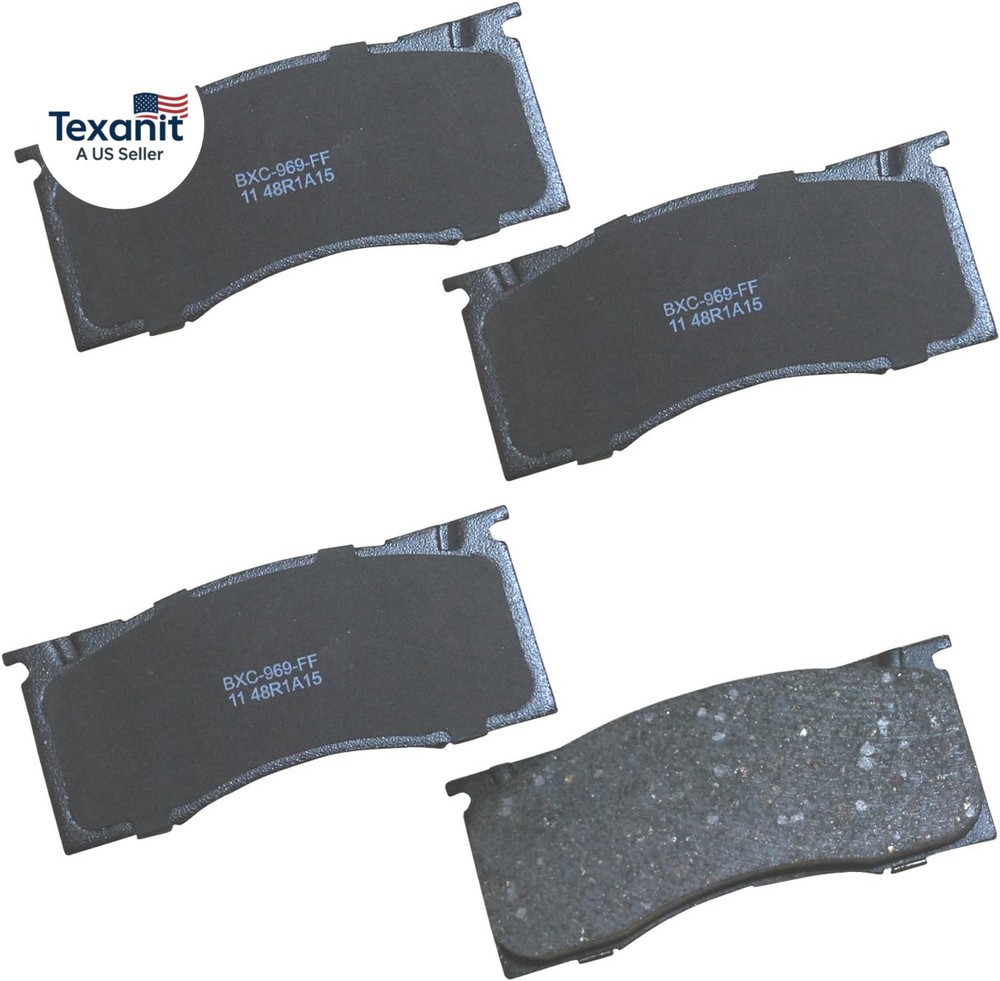 Premium SBC11 Ceramic Front Brake Pads for Select Models Dodge Dart,Ford Fairlan