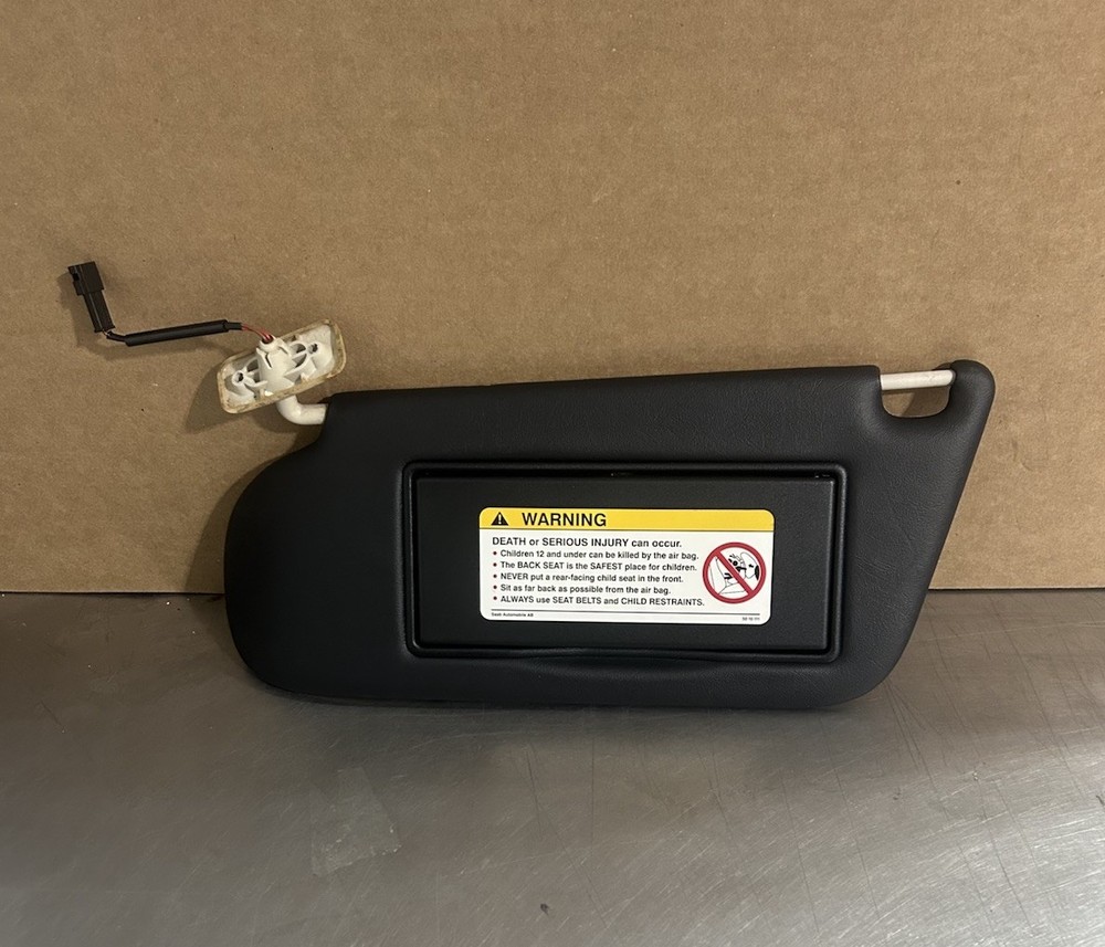 2001 Saab 9-3 Left Driver Sun Visor OEM Part 121