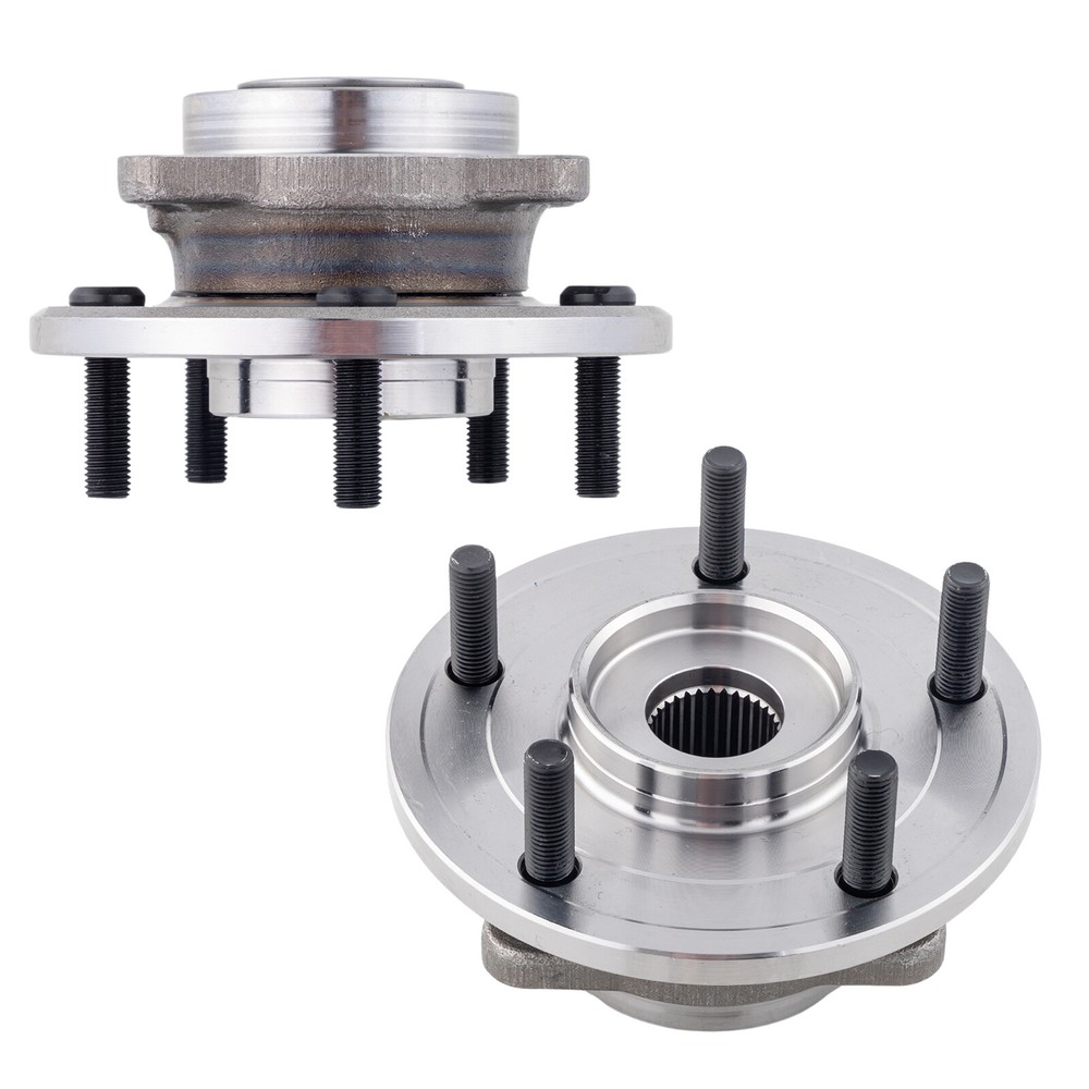 Set(2) Front Wheel Hub Bearing Assembly For 2009-2018 Dodge Journey 513286 Lugs