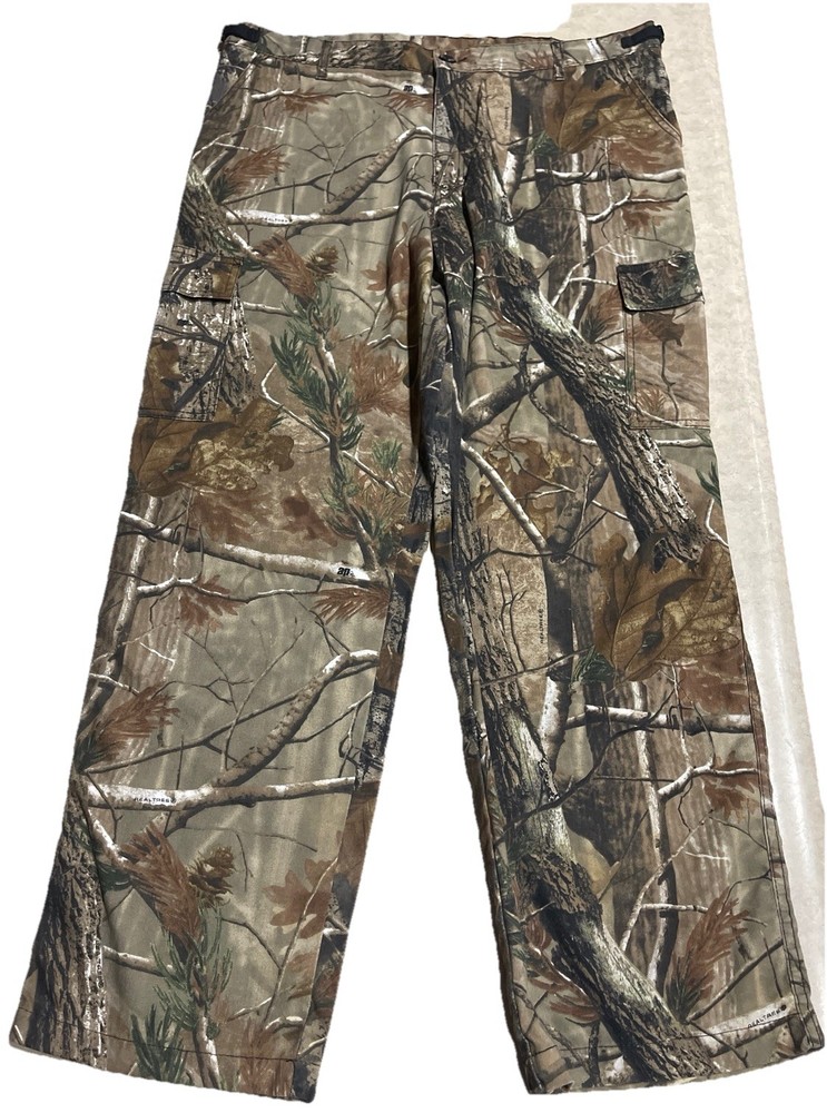 Ranger Cargo Pants Mens 40x31 Brown Realtree Camo Hunting Gorpcore Utility