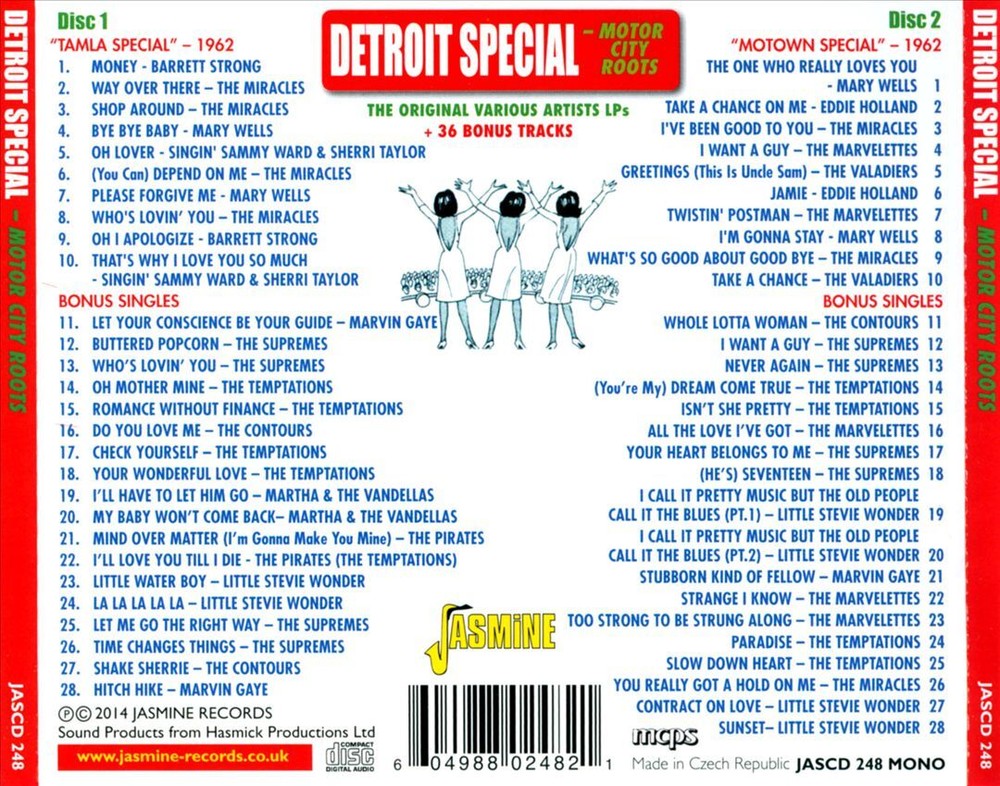 VARIOUS ARTISTS - DETROIT SPECIAL: MOTOR CITY ROOTS NEW CD