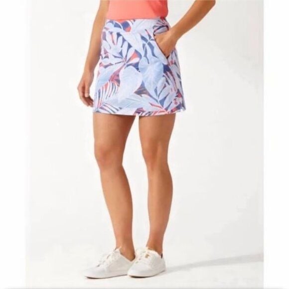 Tommy Bahama IslandZone Aubrey Jonis  Skort Size L Summer chic