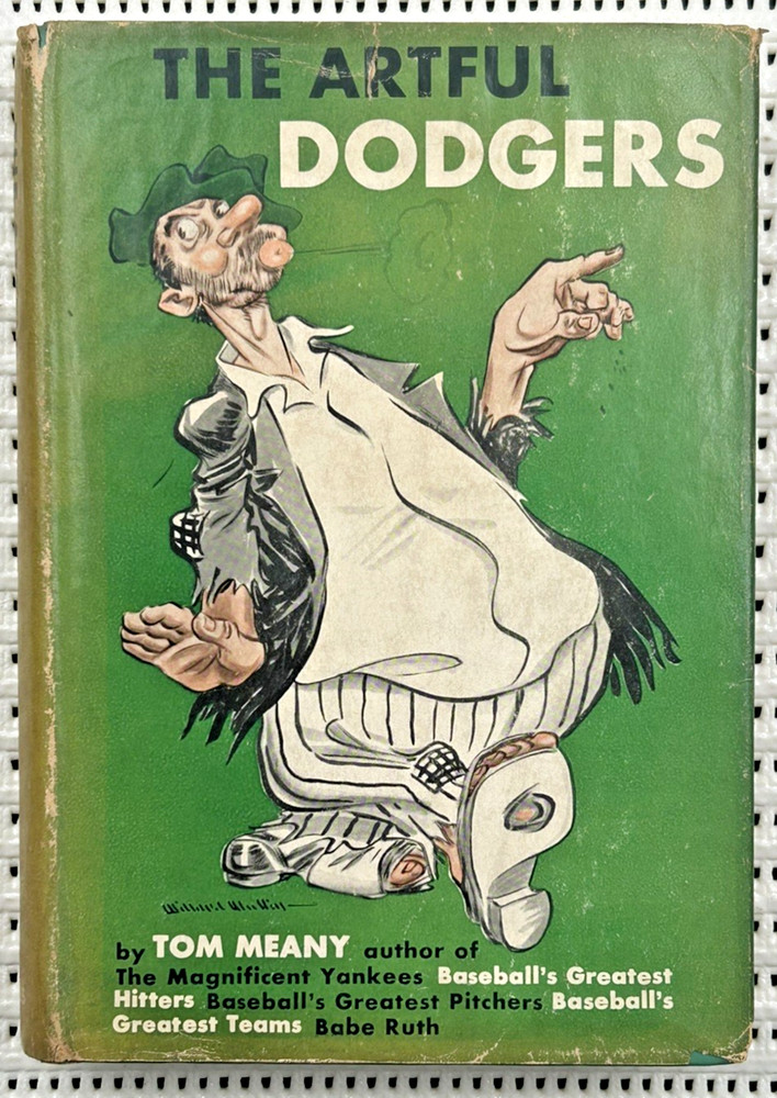 1953 The Artful Dodgers Brooklyn New York Baseball Hardcover 1st DJ Illust. 246p