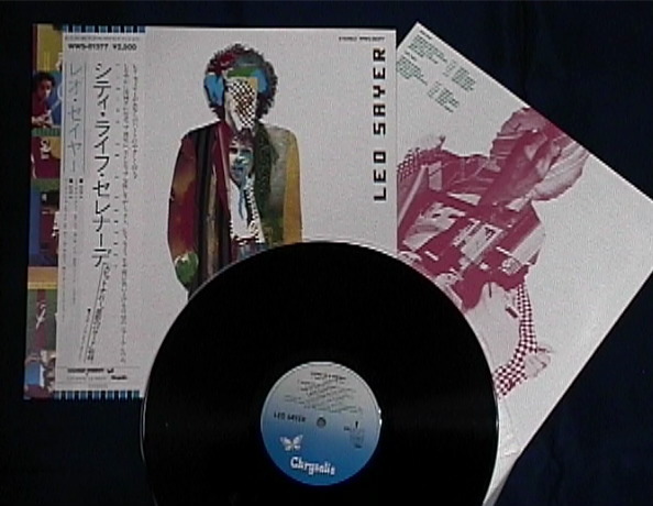 LEO SAYER-Living In A Fantasy  Japan LP w/OBI