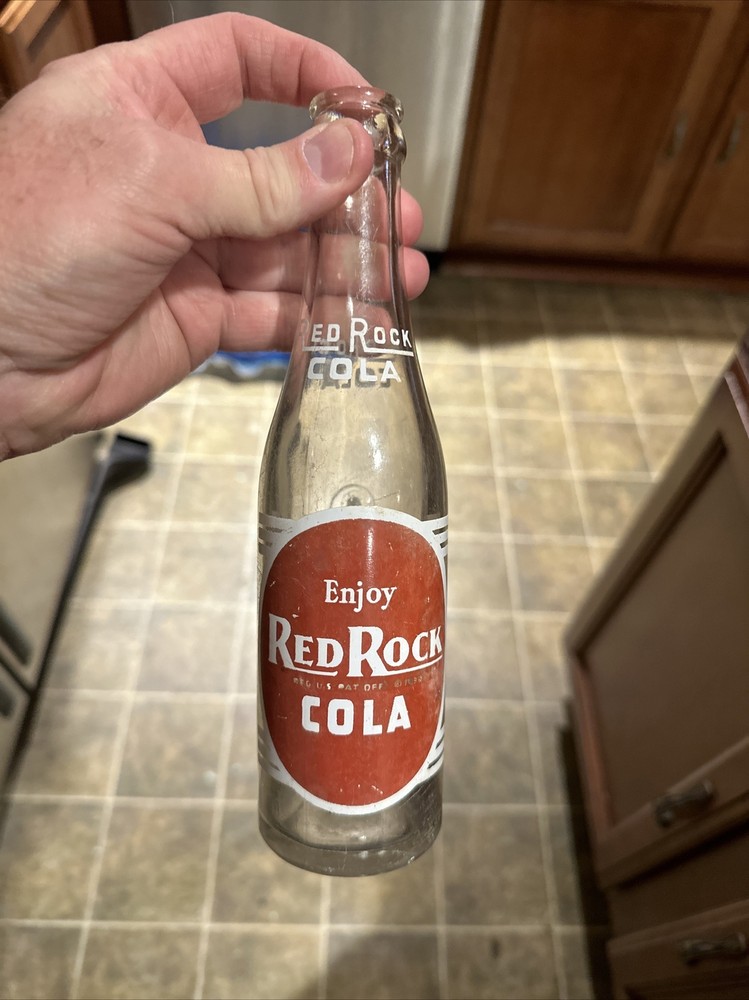 Red Rock Cola ACL Soda Bottle Wilmington North Carolina NC