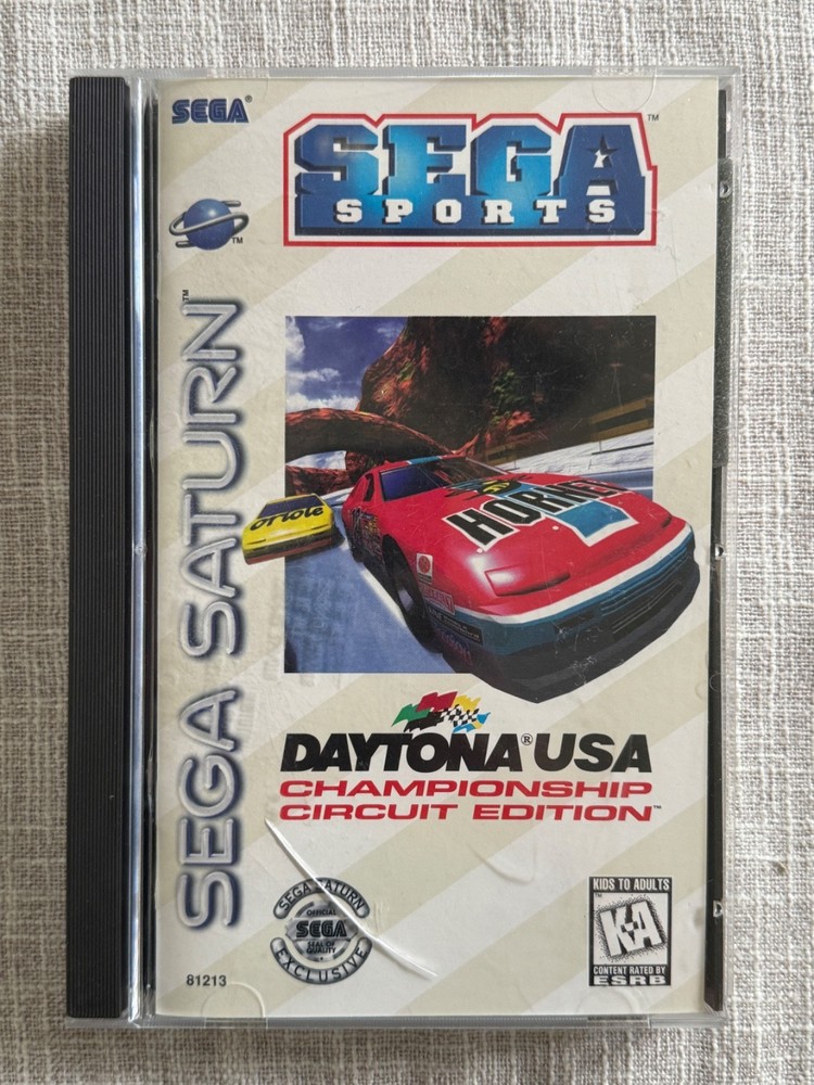 Daytona USA: Championship Circuit Edition – Sega Saturn (Tested & Working)