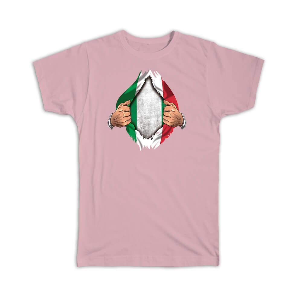 Nigeria Italian Flag Design T-Shirt - Nigerian Pride Gift