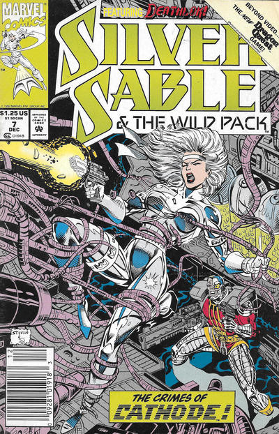 Silver Sable #7 (Newsstand) VF; Marvel | Deathlok - we combine shipping