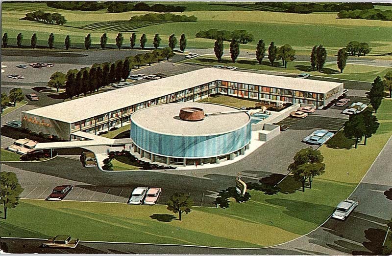 Postcard HOTEL SCENE Indianapolis Indiana IN m/09 AJ0580