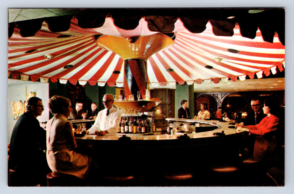 Vintage Postcard The Carousel Hotel New Orleans Louisiana