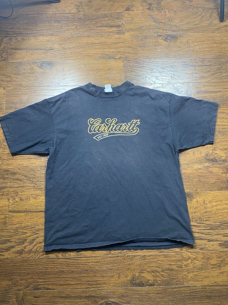 Vintage Carhartt Big Logo T-Shirt Mens Size XL