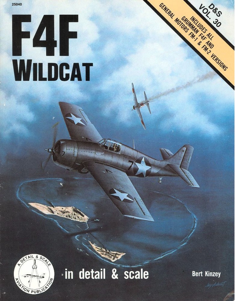 DETAIL & SCALE 30 F4F WILDCAT WW2 GRUMMAN USN VF USMC VMF ROYAL NAVY FAA MARTLET