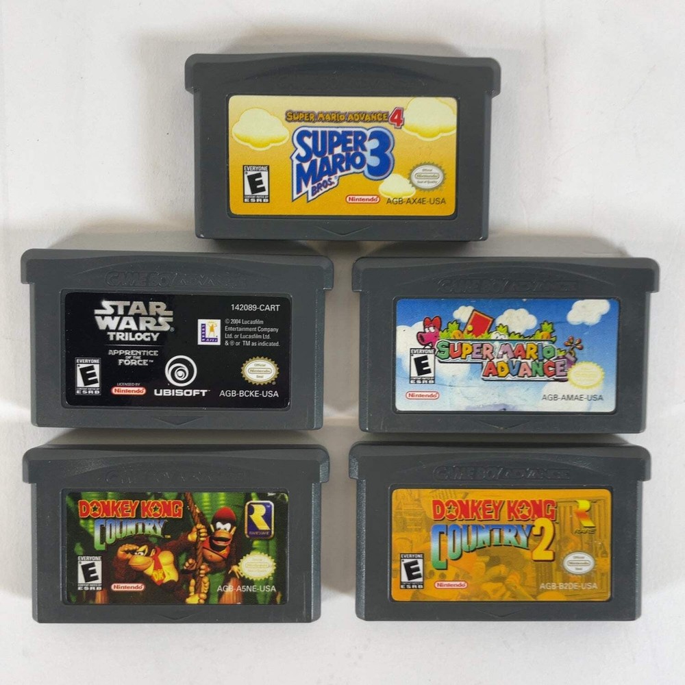 Lot of Nintendo Game Boy Advance Games