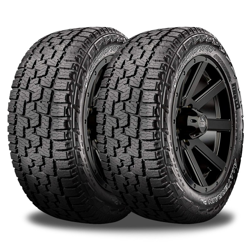 2 Pirelli Scorpion All Terrain Plus WL 265/65R18 114T 3PMSF Snow Certified/640AB