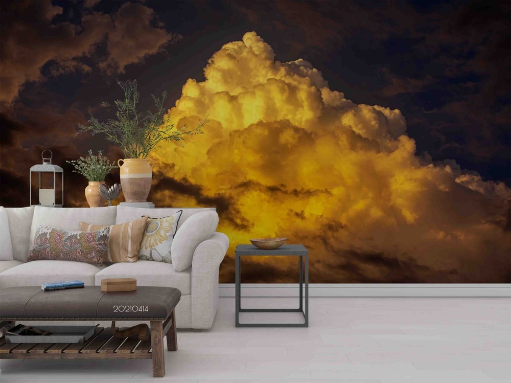 3D Sky Clouds Landscape Wall Murals Wallpaper Murals Wall Sticker