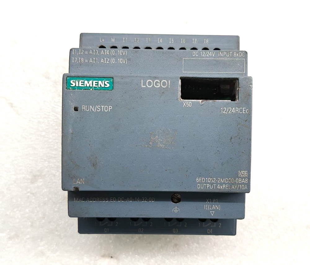 Siemens LOGO! 12/24RCEO Logic Module 6ED1052-2MD00-0BA8 Fast Ship