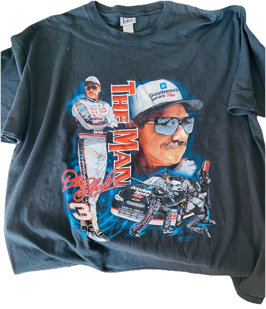 Vintage Dale Earnhardt Nascar Chase Authentics T Shirt Size 2XL