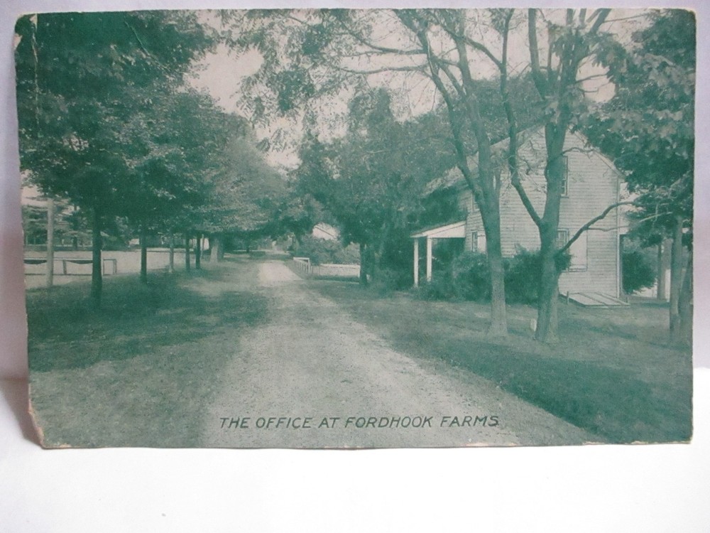 1913 Burpee Seed Co Phila Pa Receipt Postcard The Office At Fordhook Farms Rare