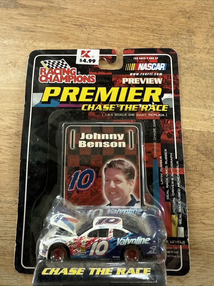 Johnny Benson Racing Champions NASCAR Premier Chase The Race 1:64 #10 (E)