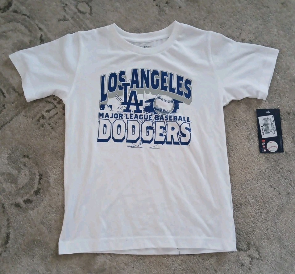 Los Angeles Dodgers MLB Genuine Merchandise  Boys Size 6/7 Graphic T-Shirt