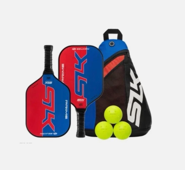 Selkirk SLK PRIME Ultimate Pickleball Set with 2 Paddles 3 Balls and Carry Bag