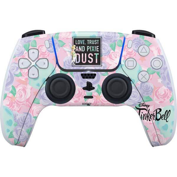 Tinker Bell PS5 Controller Skin - Tinker Bell Love Trust and Pixie Dust