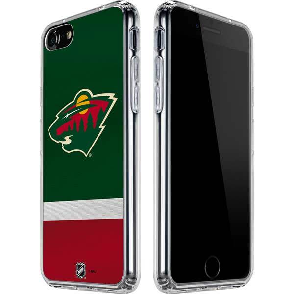 NHL Minnesota Wild iPhone SE Clear Case - Minnesota Wild Jersey