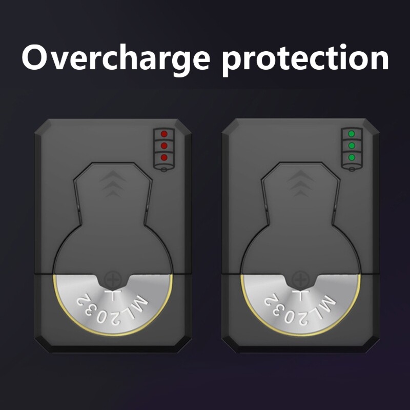 Portable Button Cell Dock Type C Quick Charging Solution for Electronics