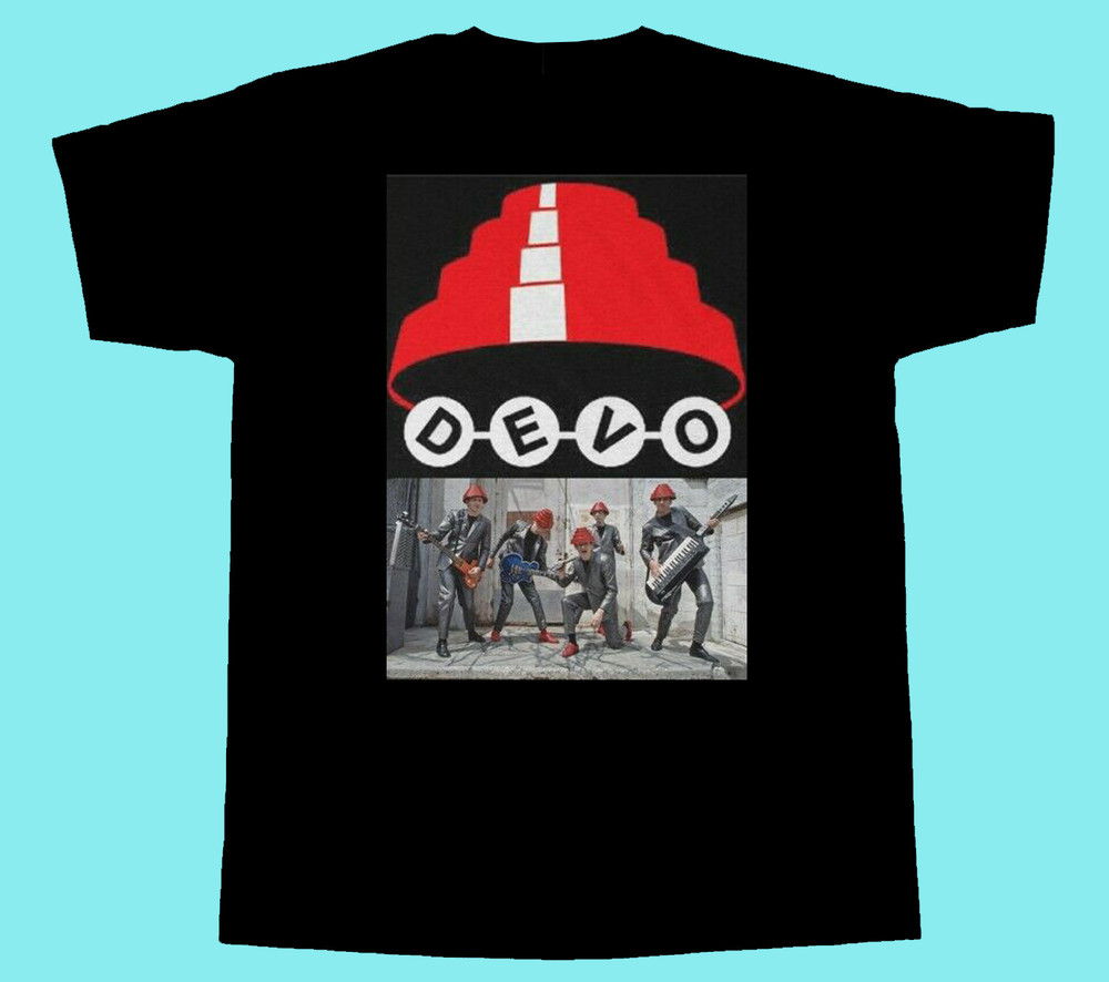 DEVO Band Member T shirt Tee Men And Women Size S To 4XL