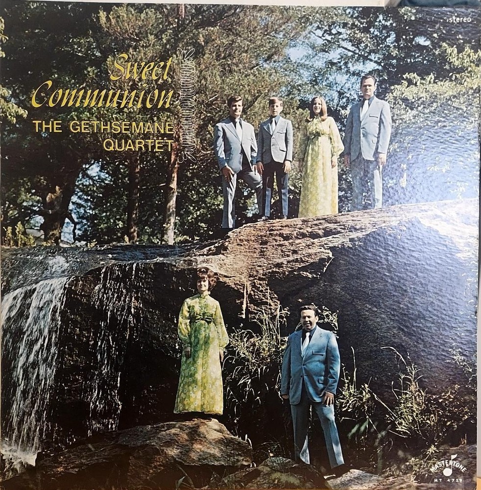Gethsemame Quartet Sweet Communion Gospel Music LP RECORD ALBUM Greesboro NC